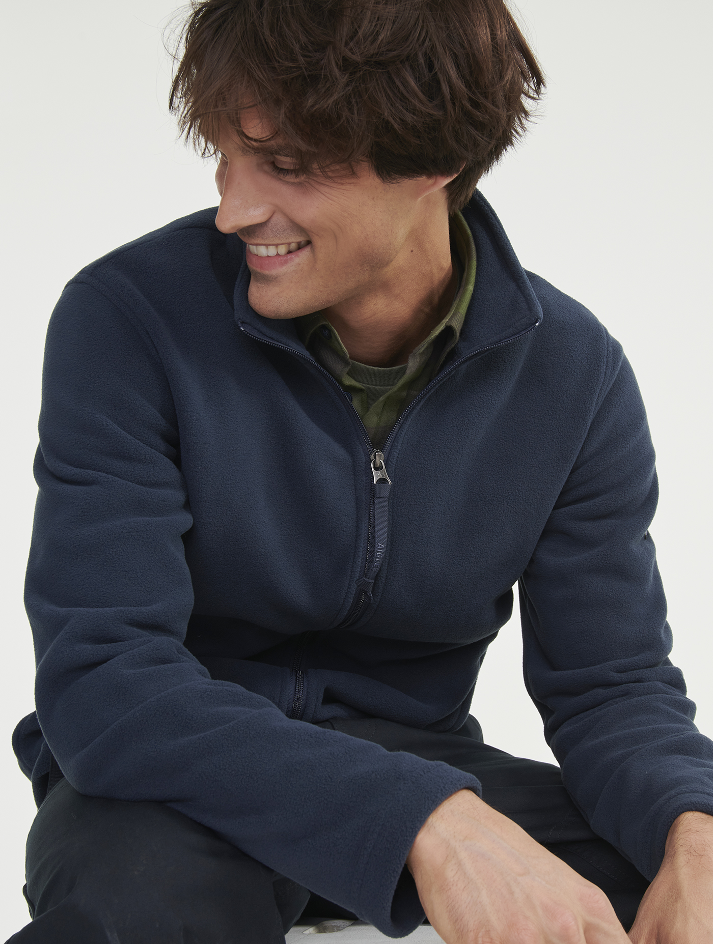 Microfiber Zipped Fleece