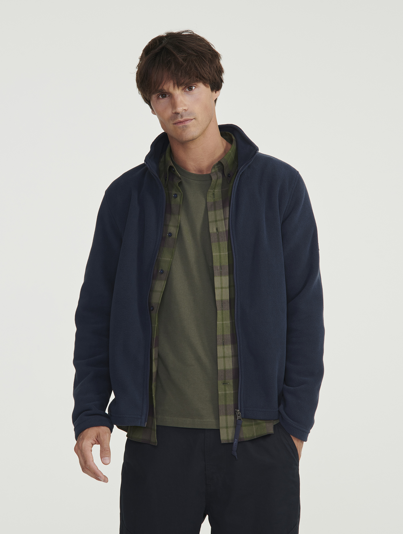 Microfiber Zipped Fleece