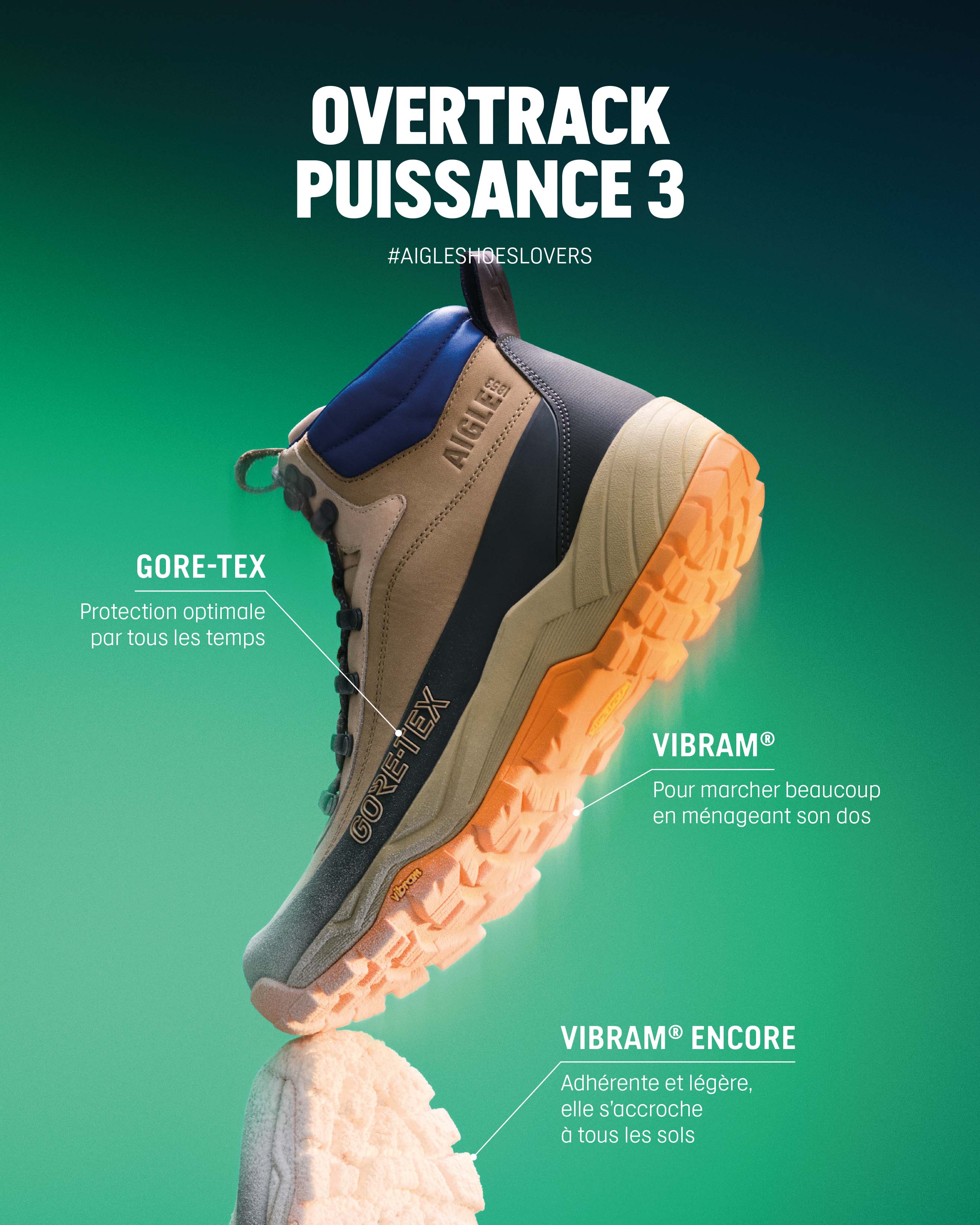 AIGLE OVERTRACK
